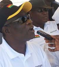 Atta Mills Salutes Organised Labour